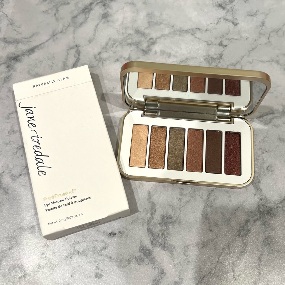 New! Jane Iredale Naturally Glam PurePressed Eye Shadow Palette
